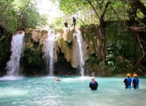 las mil cascadas cerca de Taxco