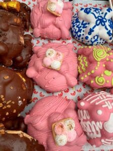 variedad de pan de muerto